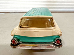 1959 Ford Country Sedan Dealer Promotional Model Car RARE Teal