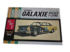 1/25 Scale 1966 Ford Galaxie 500 Hardtop 7-Litre Model Kit AMT904 – NOB