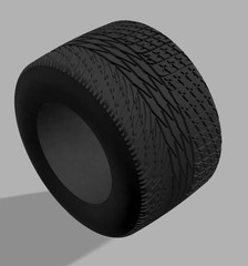 Precision 3D Parts1/43 F1 Rain Tires 1993- (for TAMEO)
