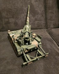 Tamiya 1/35th M107 175mm Howitzer GMC Model Built
