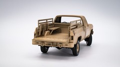 Ak Interactive 1/35 CHEVY PICK UP TRUCK M1008 Troop Carrier Model Kit #AK35030