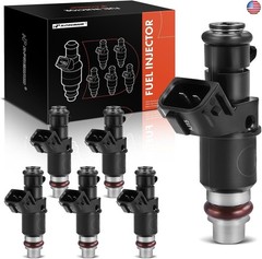 A-Premium 8 Holes Fuel Injectors Compatible with Honda Accord 2003-2007, Pilot