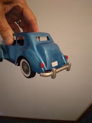 IDEAL ITC LATE 1930S STYLE ROLLS ROYCE 1:24 BUILT PAINTED DETAILED MODEL C.1950S