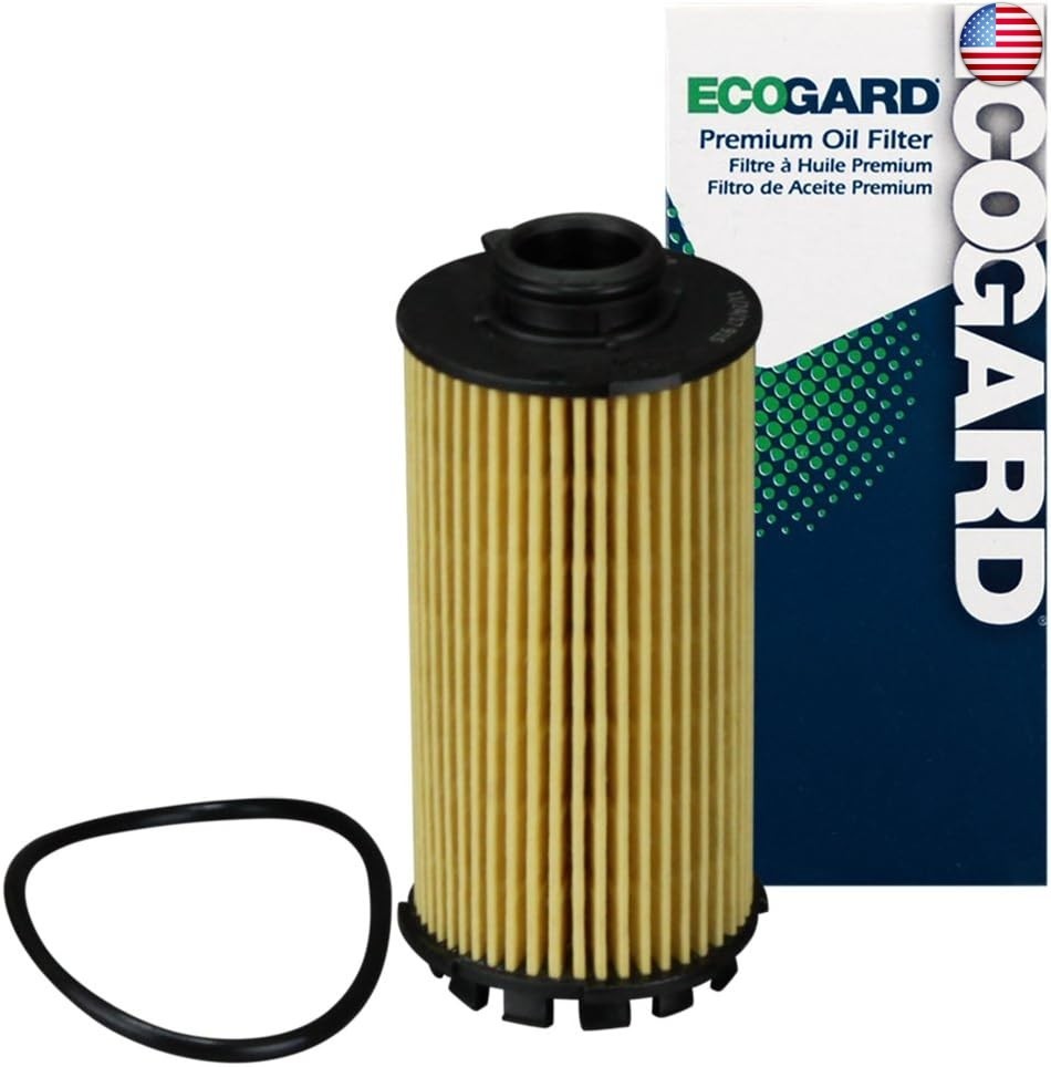 ECOGARD X10632 Premium Cartridge Engine Oil Filter for Conventional Oil Fits