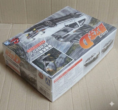 AOSHIMA 1/24 Initial D Takumi Fujiwara AE86 Trueno w/ Driver Figure Model Kit No
