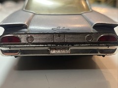 VTG RARE 1960 Release AMT 1960 Ford Starliner Model Kit Built # 1160-139 W/ Box