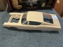 1 25 scale model parts 1969 Ford Torino Cobra Fastback Body Only