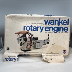 Vintage Entex Wankel Rotary Engine Model Kit 1/5th scale 8201 OPEN BOX Parts