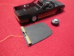 Vintage MPC 1:25 1986 Chevrolet El Camino built model kit junkyard parts
