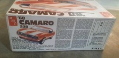 Vtg 1987 AMT ERTL 1968 Chevrolet Camaro Z-28 Model Kit 6559 Complete Open Box