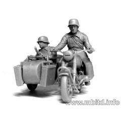 Master Box 3548F – 1/35 – Kradschtzen: German Motorcycle Troops on the Move