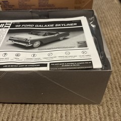 Original Revell H-1227 1959 Ford Fairlane Skyliner Retractable 1/25 Unbuilt