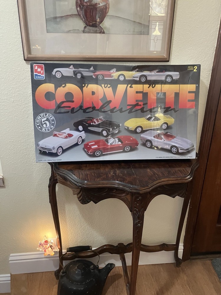 AMT Corvette Evolution Model Kit Set of 5 kits New Factory Sealed