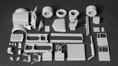 Peterbilt 281 Truck The Duel – Spilberg 3d model scale 24 25 32 43 18 Revell