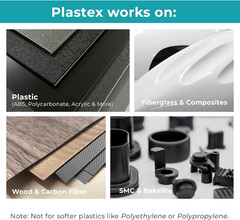– Easily Glue, Repair or Remake Broken Plastic, Fiberglass, Wood & More!. (Stand