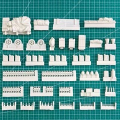 1/35 Scale DieCast Resin Model Assembled Kit German Pz.Kpfw.III Tank Stowage Set