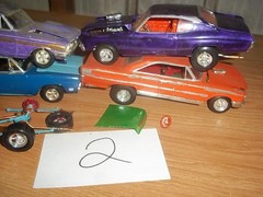 Model Car Junkyard/Parts Lot Salvage Built Plastic Models #2