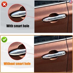 Glossy Black Side Door Mirror Covers and Handle Caps Replace for 2018 2019 2020