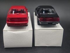 2 AMT/ERTL 1988 Beretta GT Promo Model Car – Red #6103EO Black 6088EO