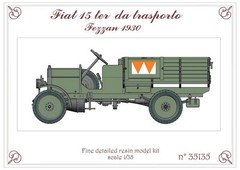 WIP3D 1/35 Fiat 15ter Water Transport Truck Fezzan 1930 with Decals