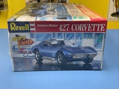 VINTAGE REVELL BALDWIN MOTION 427 CORVETTE SKIPS FIESTA DRIVE-IN #7427 NEW