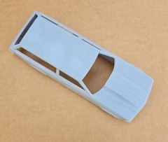 RESIN 3D PRINTED 1/25 1979 CHEVY MALIBU CHOPPED WAGON OUTLAW, SUPER PRO MOD BODY