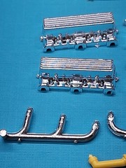 Revell AMT Ertl Monogram MPC 1/24 Model Part 1929 Ford Pickup HotRod Olds Engine
