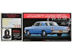 SKILL 2 MODEL KIT 1962 PONTIAC CATALINA SUPER STOCK 3-IN-1 KIT 1/25 AMT AMT1392