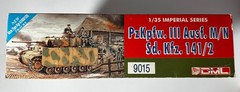 Vintage Parts Sealed DML 9015 1/35 Scale Sd.Kfz. 141/2 Panzer III Ausf. M/N 1995