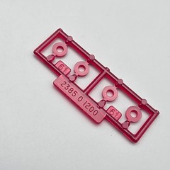 Monogram 1/24 58 Ford Thunderbird Parts Kit Bash Clear Red Taillights
