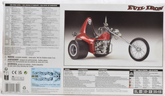 Revell Evil Iron 1/8 Scale Plastic Model Trike “Chopper” Motorcycle Kit 17325