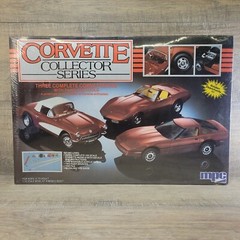 MPC Corvette Collector Series Complete 3 Kits 1:25 Model Car Kit NEW / SEALED