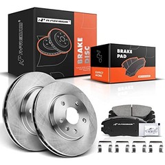 11.65 inch(296 mm) Disc Brake Rotors + Ceramic Pads Kit Front Vented