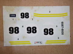 Esci ERTL 1:25 Scale Shelby Cobra 289 model kit # 3501. Rare kit.