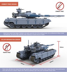 Border BC-002 1/35 GRIZZLY BATTLE TANK Model Kit