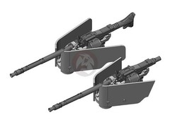 Rado 1/35 Rundumfeuer MG 34 w/Panzerlauf & Shields Hetzer / StuG III-IV RDM35S18