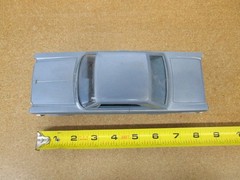 1965 Ford Galaxie 500 XL 2 door coupe 1/25 dealer promo car blue