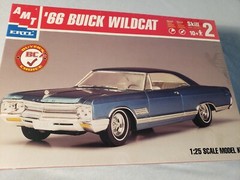 Vintage AMT ERTL 1/25 ’66 BUICK WILDCAT Kit No. 31222 NOS FACTORY SEALED 2001