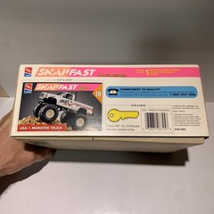 AMT ERTL Snap Fast Beginner Model Monster Truck Partially Assembled Complete Kit