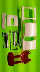 AWB 1/25 1967 MERCURY CYCLONE COMET DYNO DON FUNNY CAR BODY HOOD BUMPERS GLASS