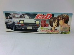 Plastic Model Kit 1/24 AE86 Trueno Fujiwara Tofu Shop WITH Takumi Fujiwara & Nat