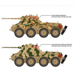 Academy AC13514 1/35 Sd.Kfz. 234/2 “Puma”Tank Assembly Model Kit