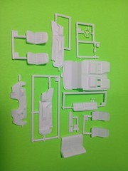 Interior Bucket Seats 68 1968 Pontiac Firebird 1/25 Dash Tub Door Panels Console