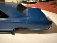 66 chevy chevelle malibu ss rat 427 model car Incomplete Junkyard Car