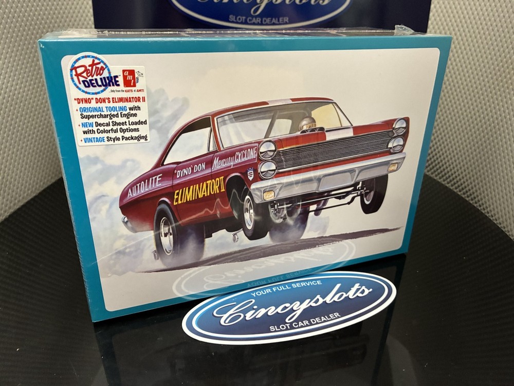 AMT “DYNO” DON NICHOLSON’S ELIMINATOR II MERCUTY CYCLONE MODEL KIT 1/25 SCALE