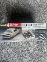 New Revell 1:25 Scale Model Kit ‘69 Dodge Dart GTS Skill 2 1969 Mopar Sealed NIB