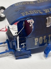 Vintage Monogram Paddy Wagon Police Hot Rod Partially Built Model Kit