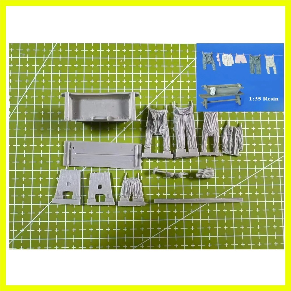 Quality 1/35 Resin Model Scenario Making Model Furniture Supplies Model Kit