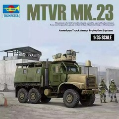 Trumpeter 01080 1/35 scale Mk23 MTVR Armored Truck Plastic model