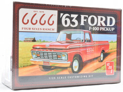 AMT 1963 Ford F-100 – Four Sixes Ranch 1:25 Scale Plastic Model Car Kit 1559
